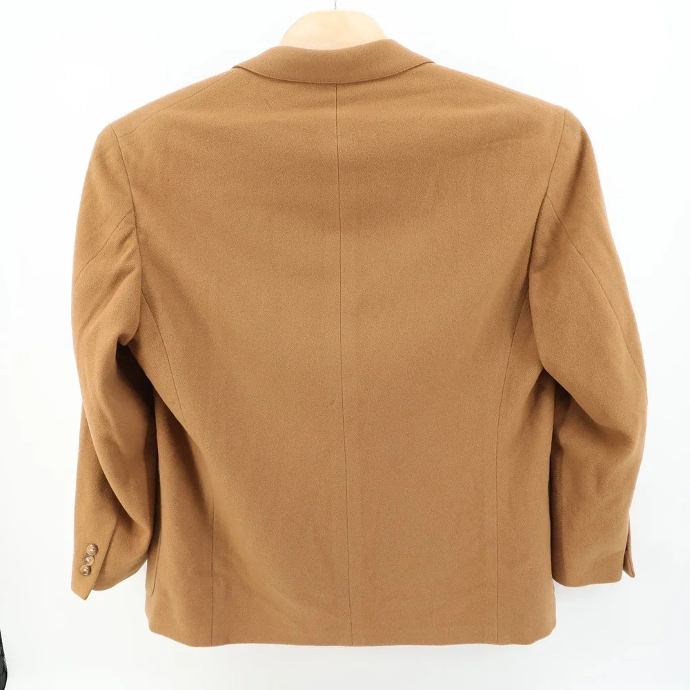 Vintage J Crew‎ Oarsman Cashmere Blend Blazer Sport Coat Jacket XL - Flaws